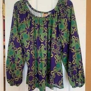 Pinup Couture Slyvia Daddy Cthulhu top